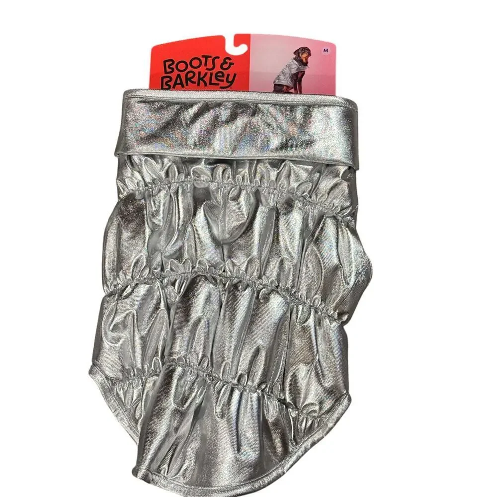 Boots & Barkley Silver Dog Coat – Size Medium – NWT